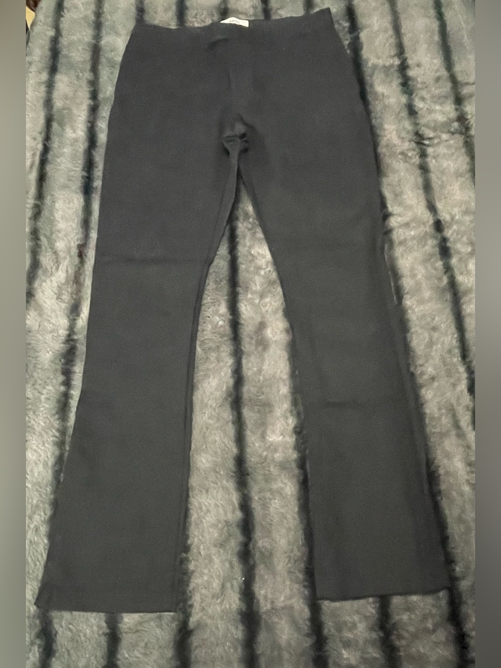 Reiss Black Men's Slim Flare Pants